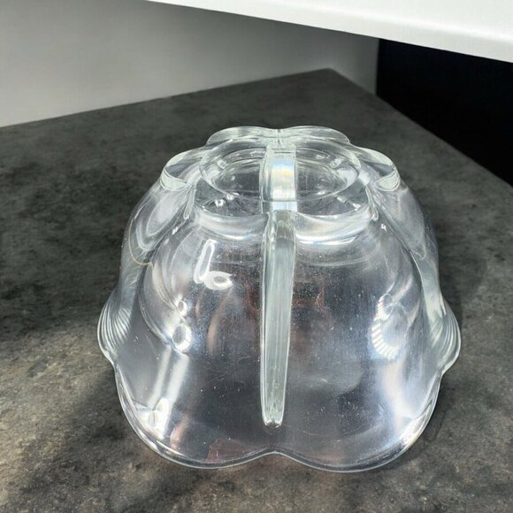 VTG Duncan Miller Glass Co Clear Divided Dish Bowl Footed Vintage Glass Decor - Picture 3 of 15